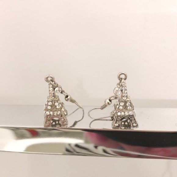 NEW Eiffel Tower Earrings (bought in Paris) - Picture 4 of 8
